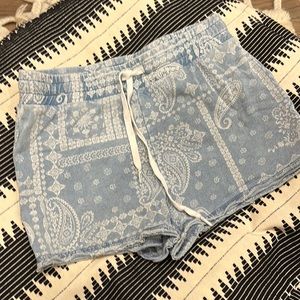 Z supply bandana athletic shorts